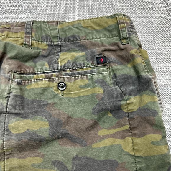 Relwen Shorts Mens size 36 Camo Pockets 8.5" Inseam Stretch Casual Worn In Look - Picture 9 of 11